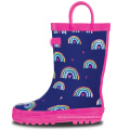 2020 Nouvelle mode Bottes de pluie bon marché de haute qualité Angleterre Bottes de pluie en acier PVC PVC BOOT POUR LES ENFANTS